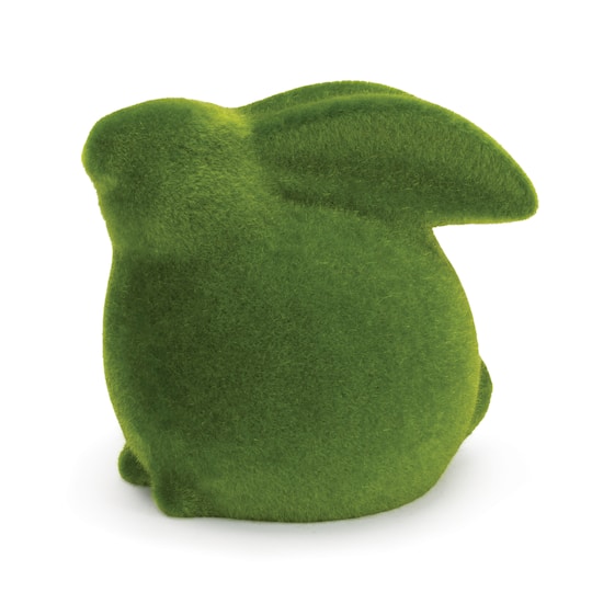Mossy Terra Cotta Rabbit Figurines Set